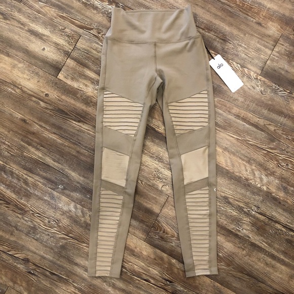 ALO Yoga Pants - ALO Yoga High-Waist Moto Leggings